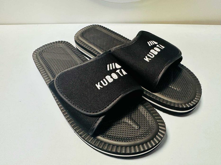 Kubota klapki męskie na rzep czarne piankowe  41 - 45