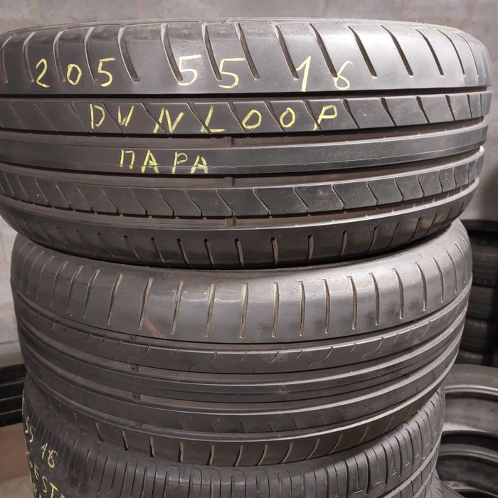 205/55 R16 шини б у літо Michelin Continental Bridgestone Dunlop резина