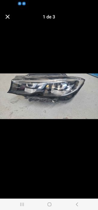 Farol esquerdo Bmw serie 3