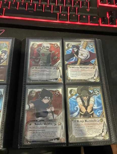Lote Cartas Naruto ccg