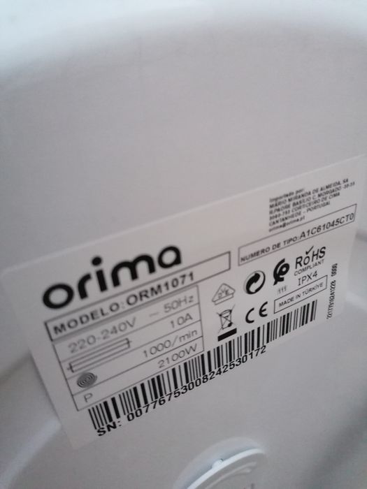 Peças de máquina de roupa orima