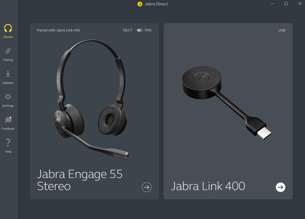 Jabra Engage 55 MS Stereo - професійна бездротова гарнітура