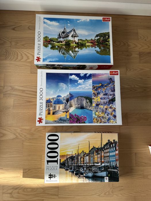 Puzzle po 25 zł | różne wzory | w pakiecie taniej