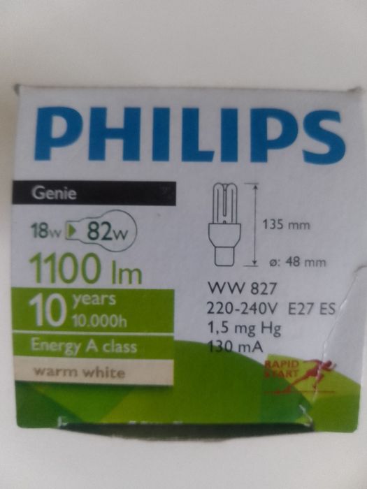 Świetlówka energooszczędna Philips