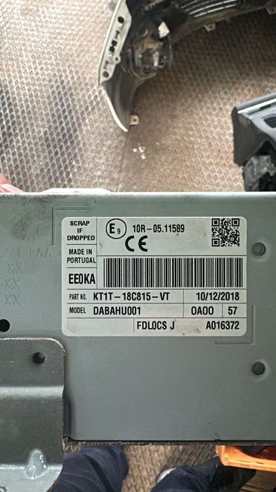 Rádio Ford Transit Connect 2021