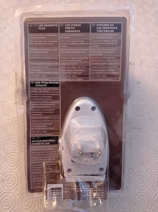 Luz LED UV  ( Ultra-Violeta ) para matar insectos / mosquitos / melgas