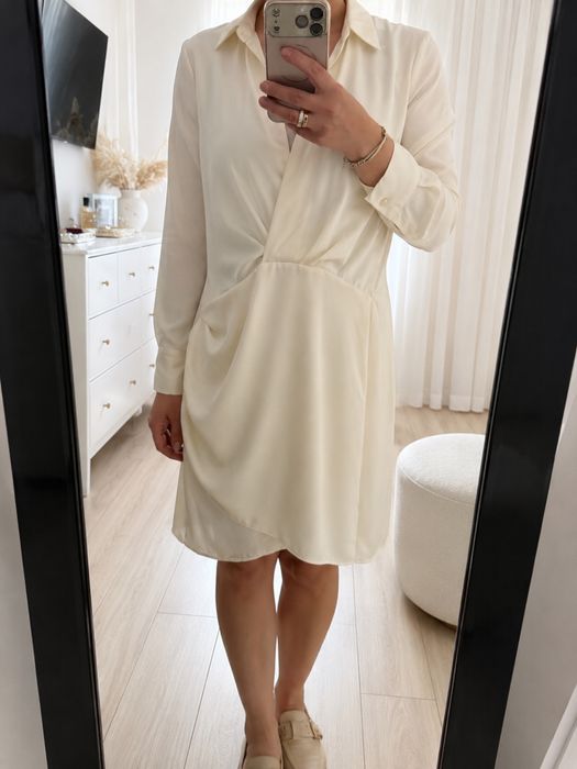 Sukienka satyna Zara S