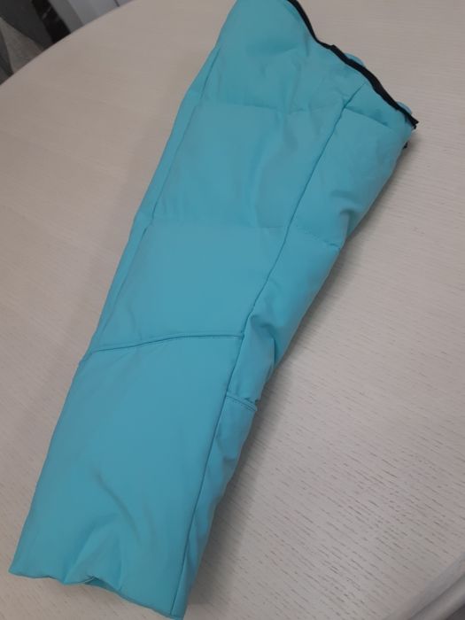 Красивый пуховик модели "два в одном"! Размер 54.