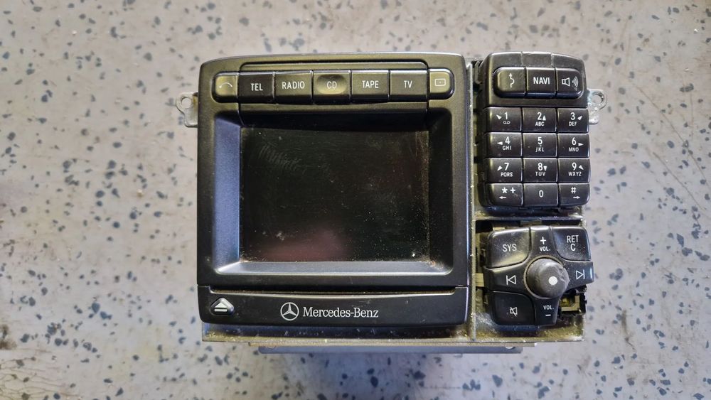MERCEDES W220 RADIO COMAND 2.5 DVD NAWIGACJA A2208293789