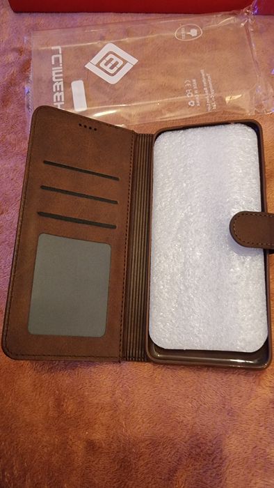 Capa Tipo Carteira em pele para o S20 Ultra 5G, NOVA