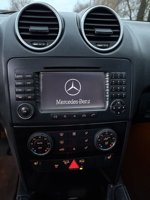 Mercedes Benz ML 164 V6 cdi Чорна на Чорнім, 275 тис км 100% рідний