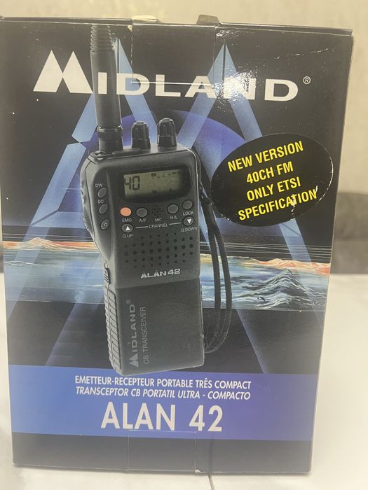 Продам рідіостанцію,рацію Alan 42