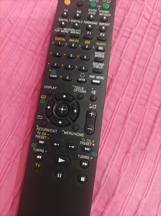 Comando  Remoto Sony  Amplificador AV System- RM-AAU060