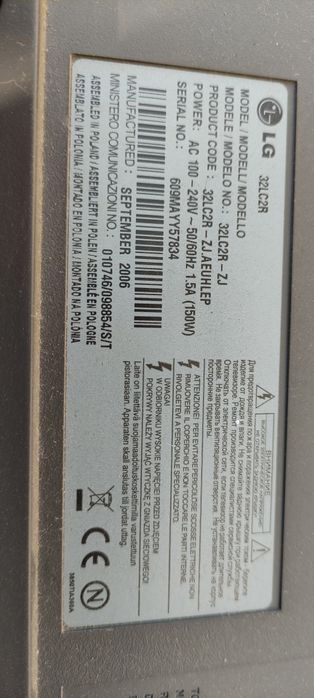 T-con TV LG V320B1-L01-C