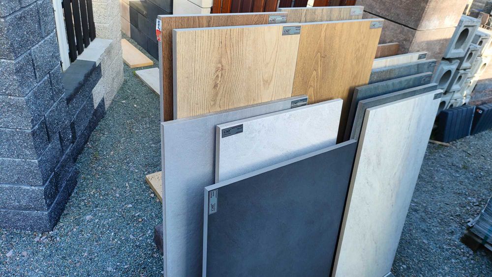 Płytki ceramiczne płyty gresowe gres taras cermika 2cm tarasowe płyta