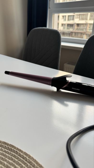 Конусна плойка Philips із зажимом