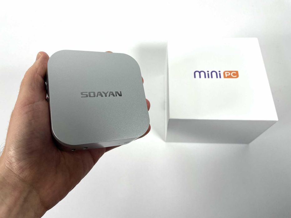 SOAYAN MN-N5 міні ПК - Intel N150, 12GB LPDDR5, 256GB SSD, Windows 11