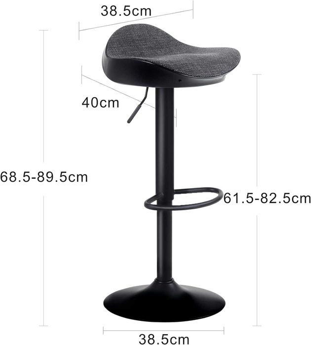 Nowy stołek barowy / krzesło /obrotowe /ergonomiczne /1sz/hoker !4690!