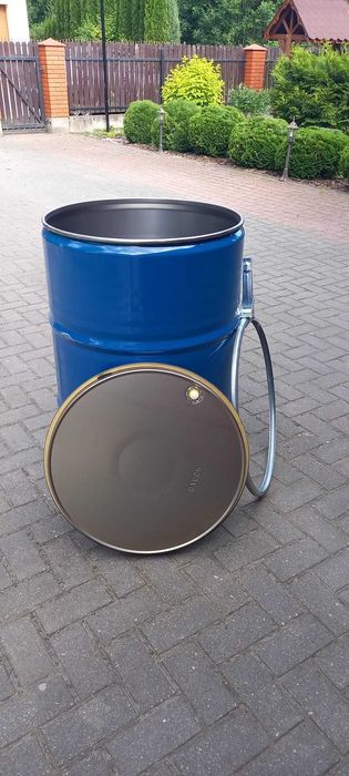 Na Wode lub Miód  Beczki 200l Nowe Metalowe