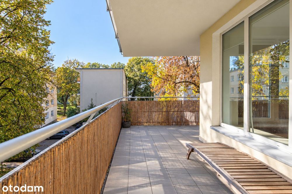 2 pok. | balkon 24 m2 | garaż+komórka | Saska Kępa