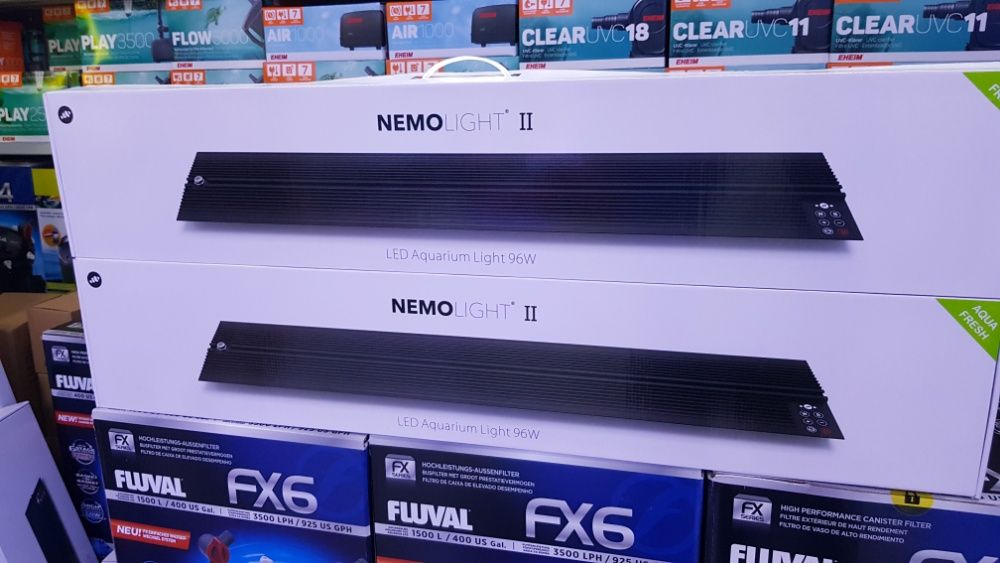Calha led NemoLight II 96w para aquario