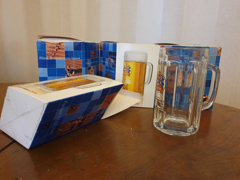 4 okolicznościowe kufelki Żywiec