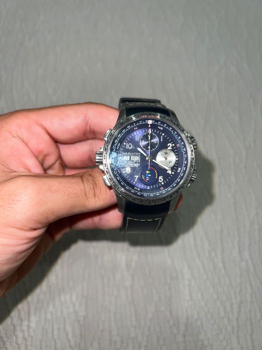 Hamilton Khaki Navy Regatta