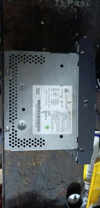 radio do Mercedes w211