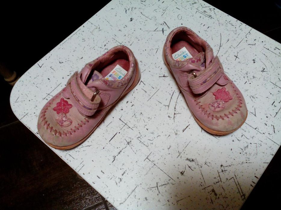 туфли-кроссовки нат.кожа,р.21,5,по стельке 14,5см,фирма Clarks