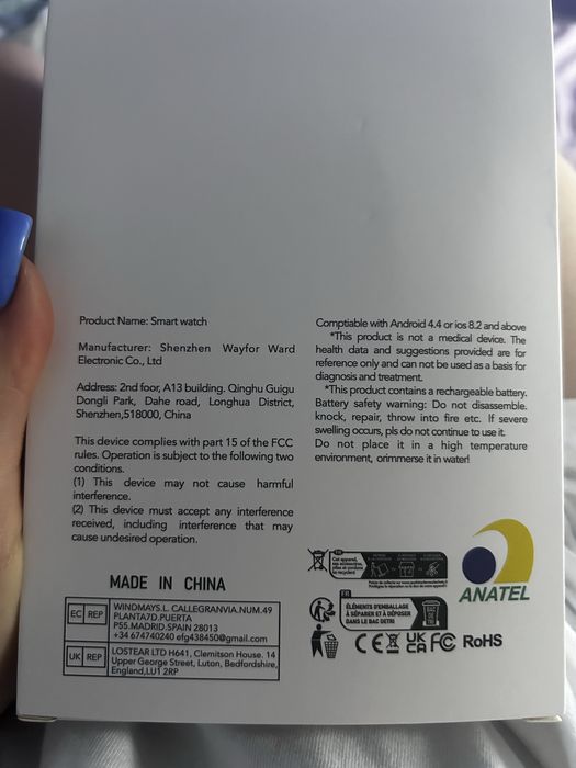 Smartwatch LF35 nowy