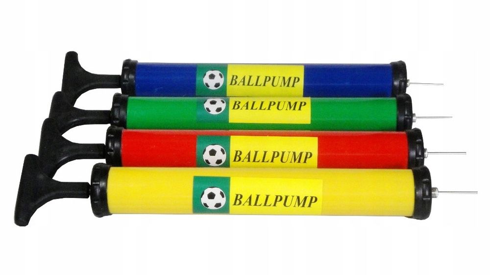 pompka ręczna do piłki 2 końcówki 29cm różne piłki