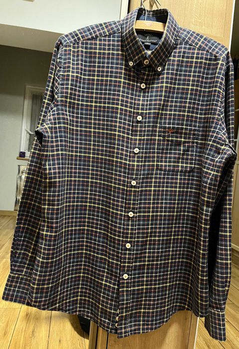 Koszula męska casualowa w kratkę Fynch-Hatton M