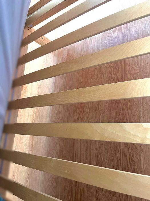 Cama solteira com colchao ortopedica