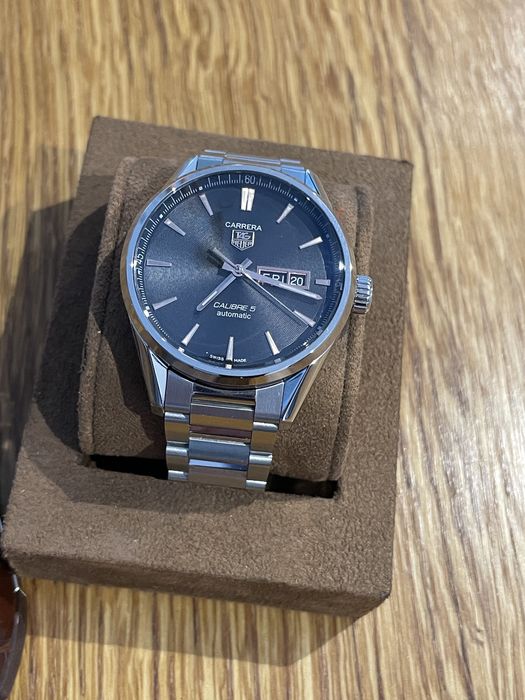 Tag Heuer Carrera automatic day-date calibre 5 zegarek jak nowy