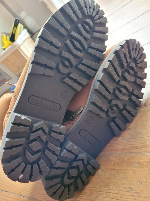 Botas inverno/outono - Sapatos - Tamanho 41-42 Camelo/beige