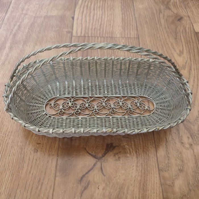 Конфетница мельхиор скань