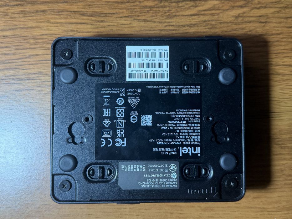 Intel nuc NUC11ATKPE 512GB 16GB DDR4