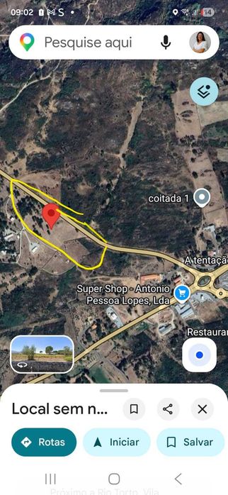 Um terreno de 35 mil mts ²  otima localização em Gouveia .