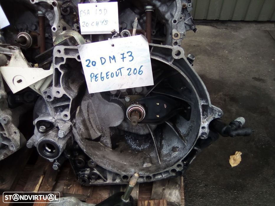Caixa Velocidades PSA 20DM73