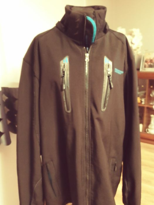 Kurtka meska sportowa 7XL czarna freestep