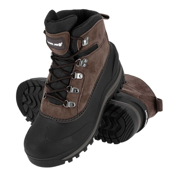 Obuwie Buty Robocze Zimowe Śniegowce Brązowe 40-47 LAHTI PRO proline
