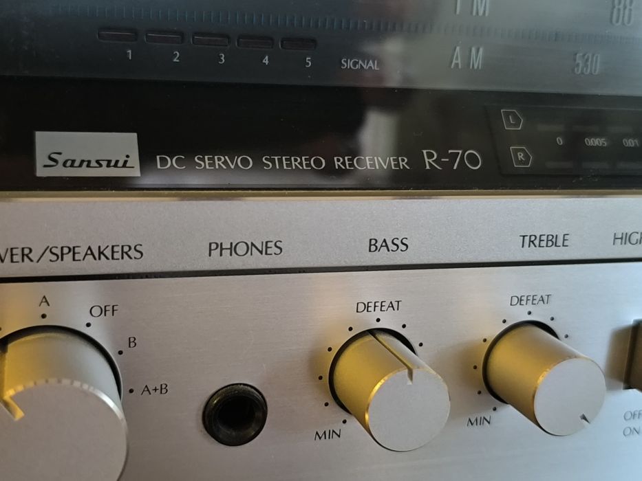 Amplituner SANSUI R70 amplituner w pięknym stanie