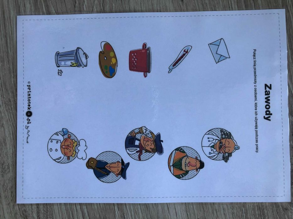 Pomoce logopedyczne. Zagadki.