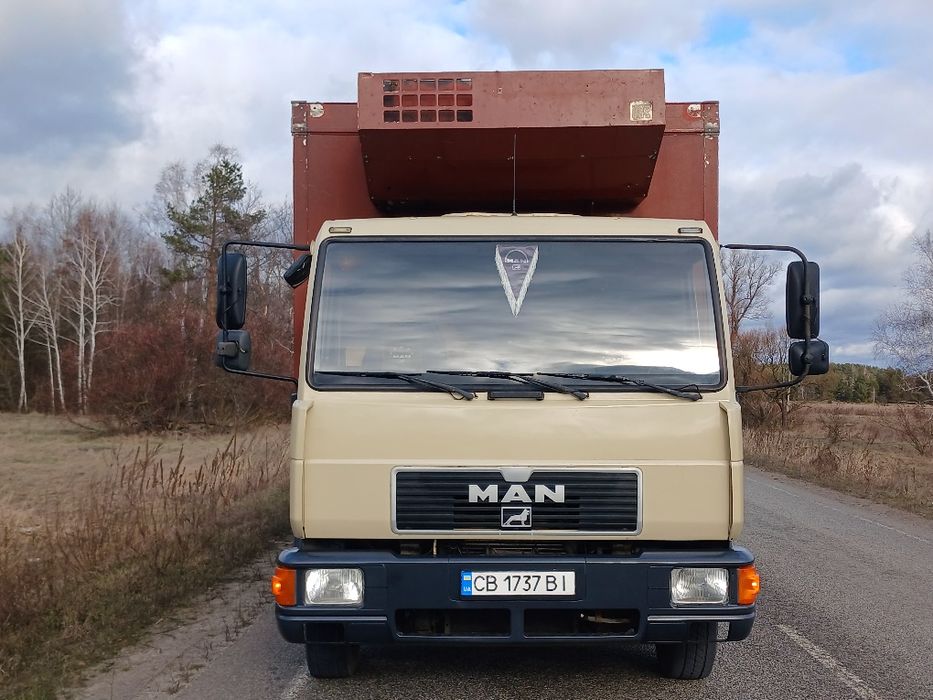 Man 10.163 рефрижератор