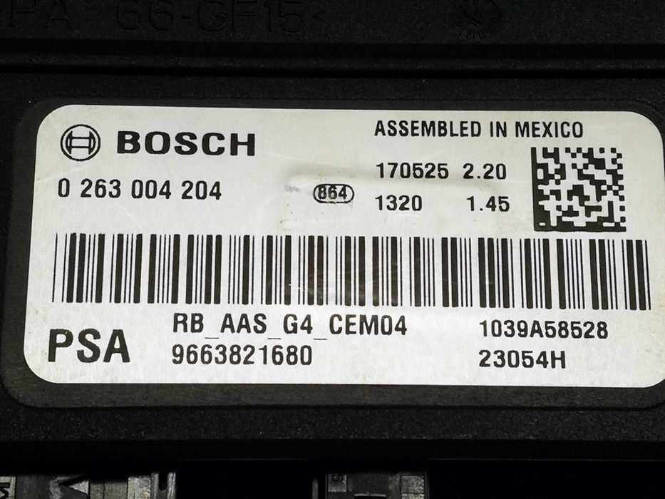Modulo de Sensores estacionamento Peugeot Partner / Citroen Berlingo
