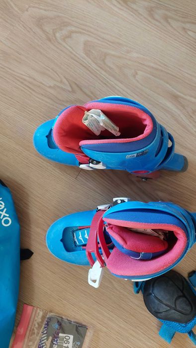 Patins Criança PLAY3 Azul Ajustável 30 a 32