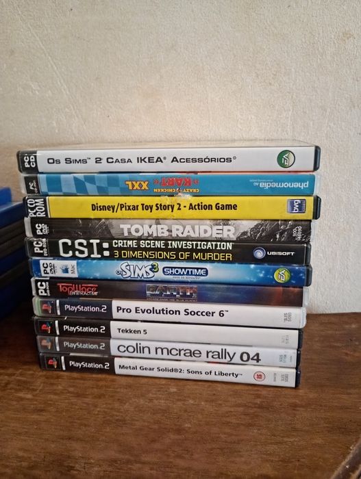 Vendo jogos PC e PS2