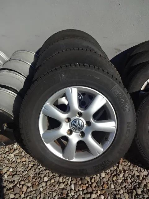 Alufelgi VW Touareg 17" z zimowymi oponami
