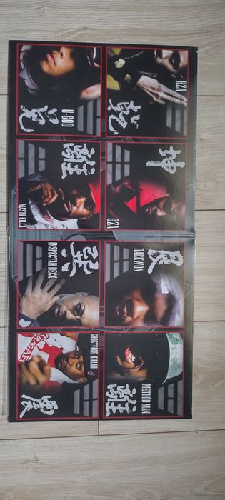 Wu tang Clan 8 diagrams Winyl GZA Method Man Raekwon Ghostface Killah
