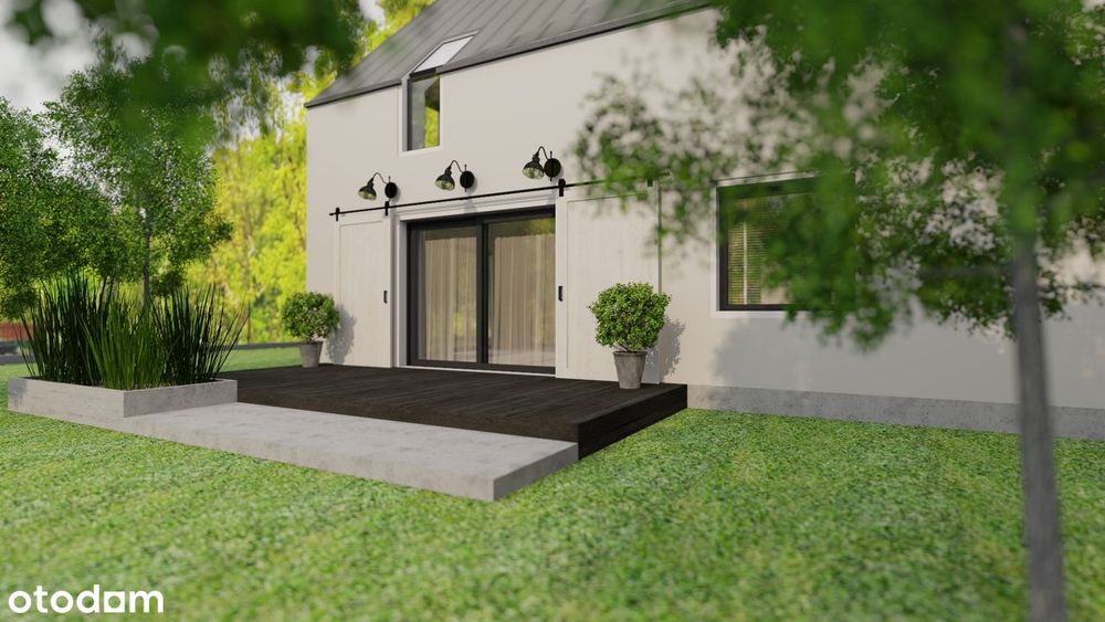 Dom przy lesie  94 m² , ogródek ,5 pokoi, jezioro, Kórnik